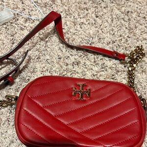Tory Burch Scarlet Quilted Crossbody Bag